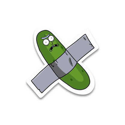 Pickle rick Reflective Sticker | STICK IT UP