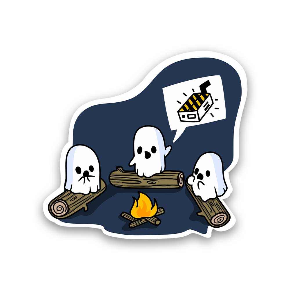 Ghost campaign Sticker | STICK IT UP