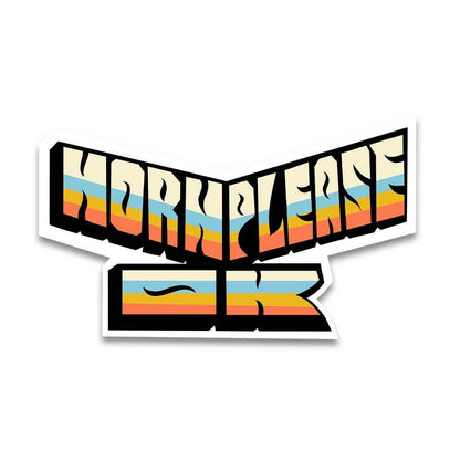 Horn please ok Reflective Sticker | STICK IT UP