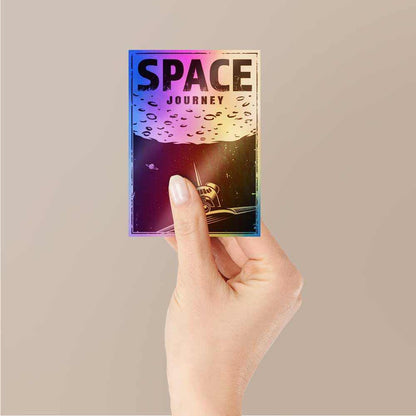 Space Journey Holographic Stickers | STICK IT UP