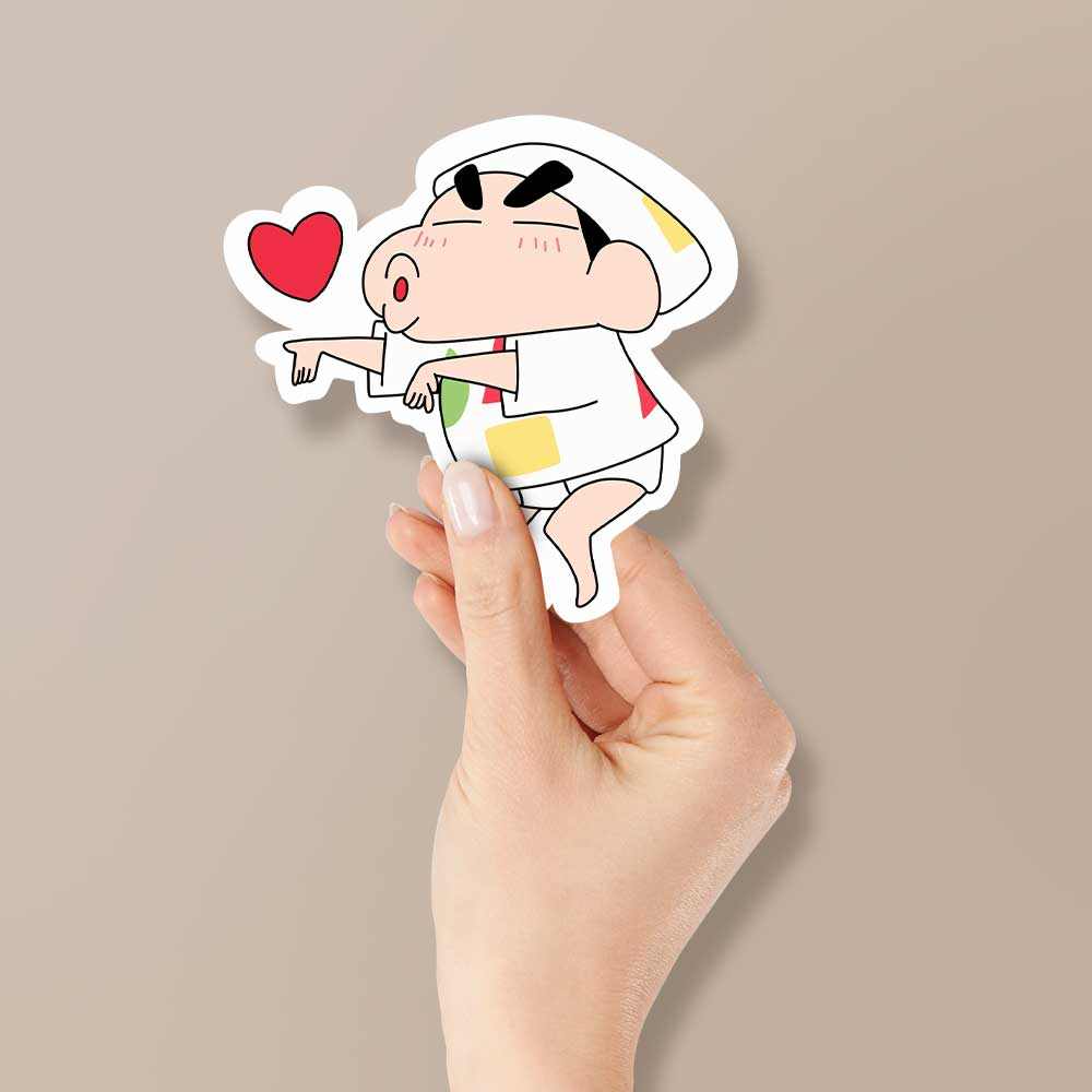 Shinchan Reflective Sticker | STICK IT UP