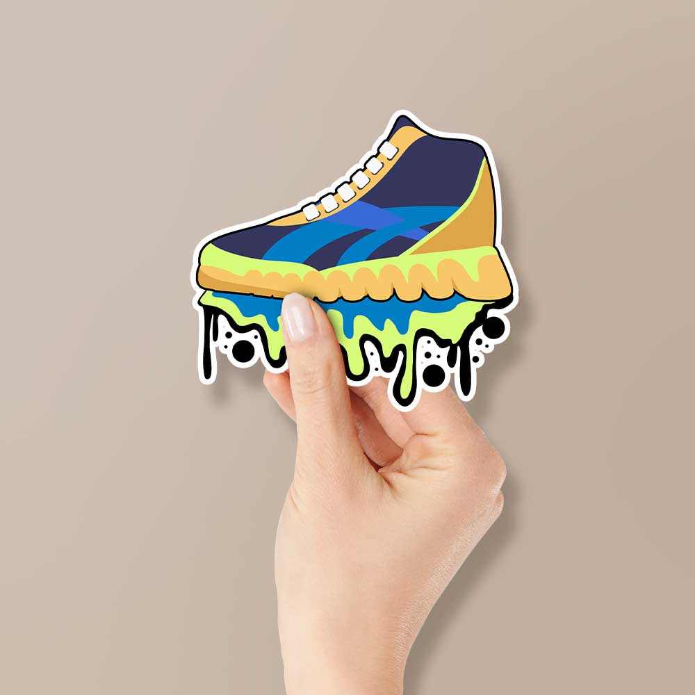 Dripping shoes Reflective Sticker | STICK IT UP