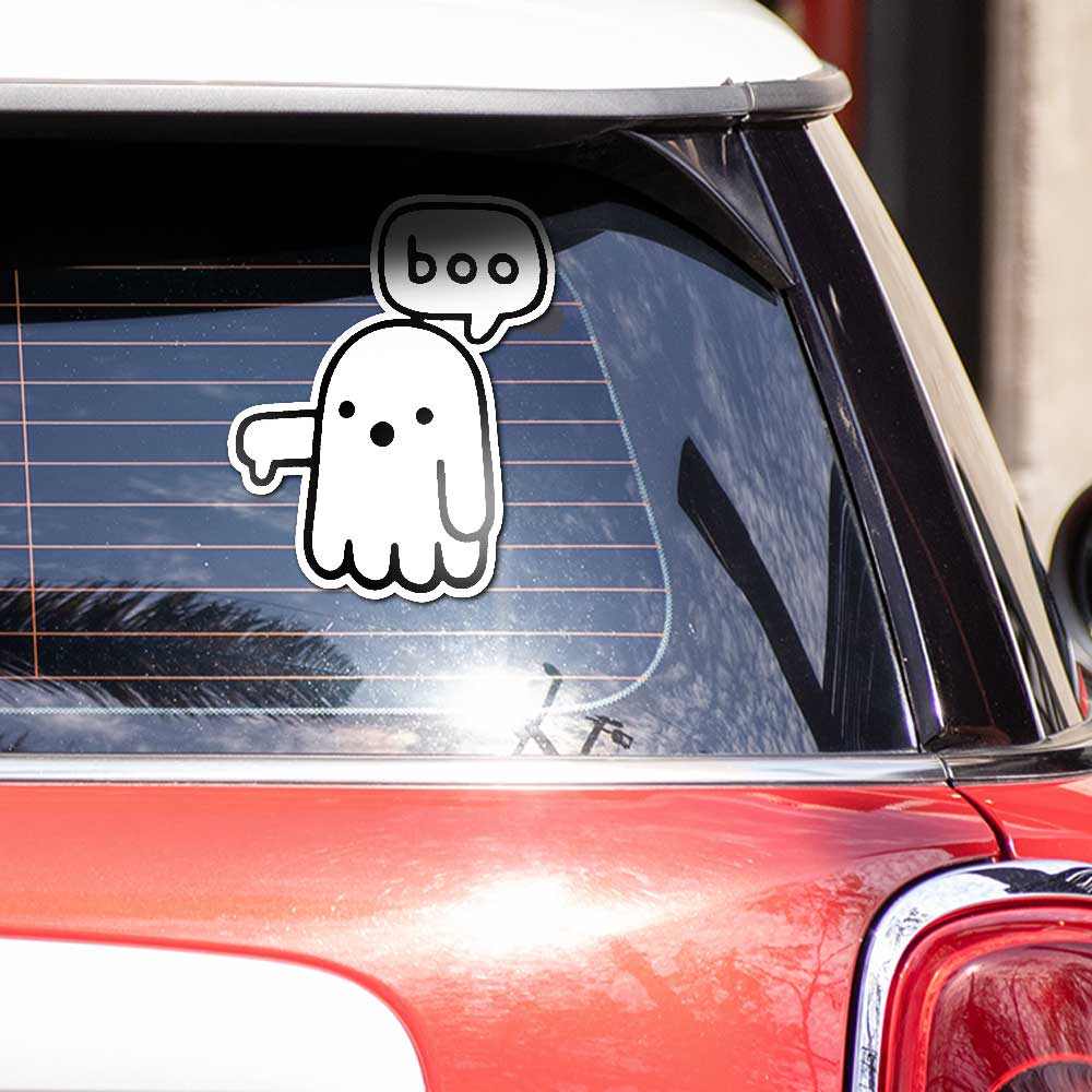 Boo Reflective Sticker | STICK IT UP