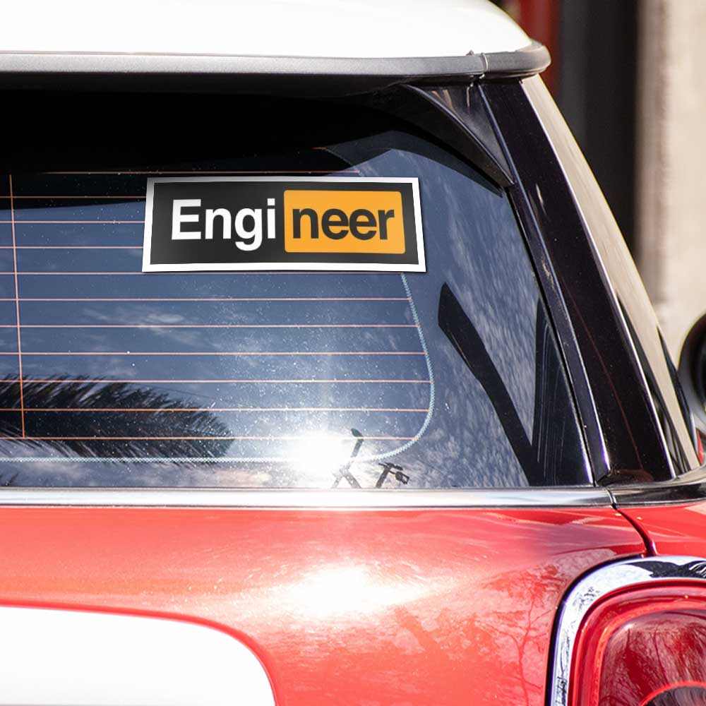 Engineer Reflective Sticker | STICK IT UP