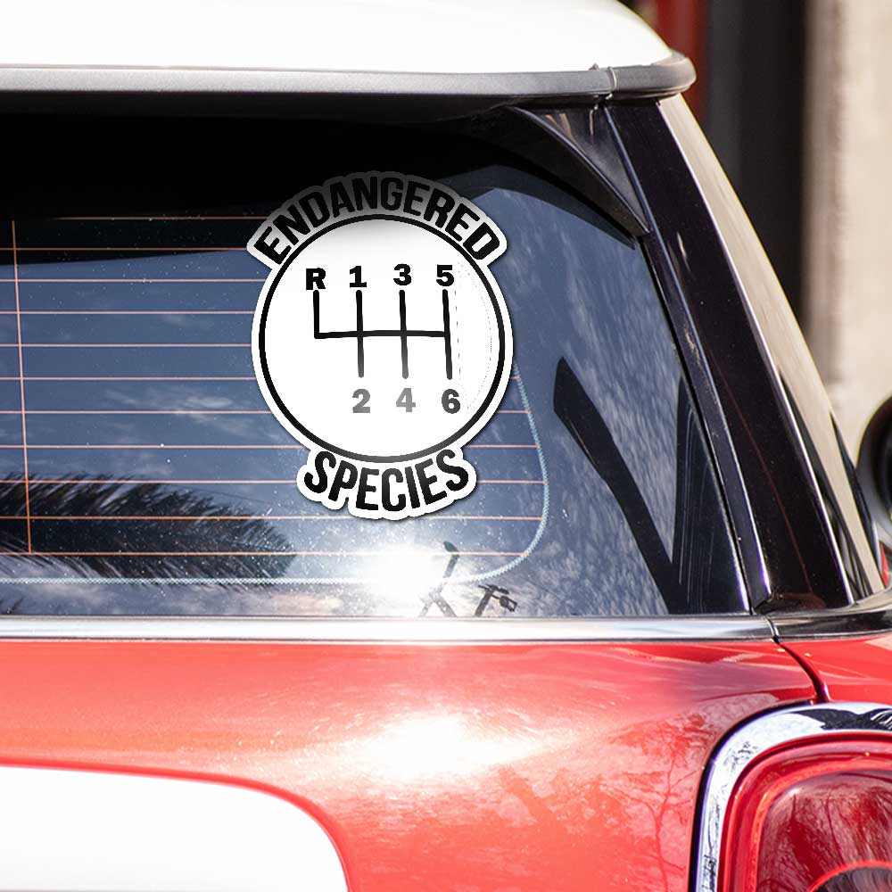 Endangered species Reflective Sticker | STICK IT UP