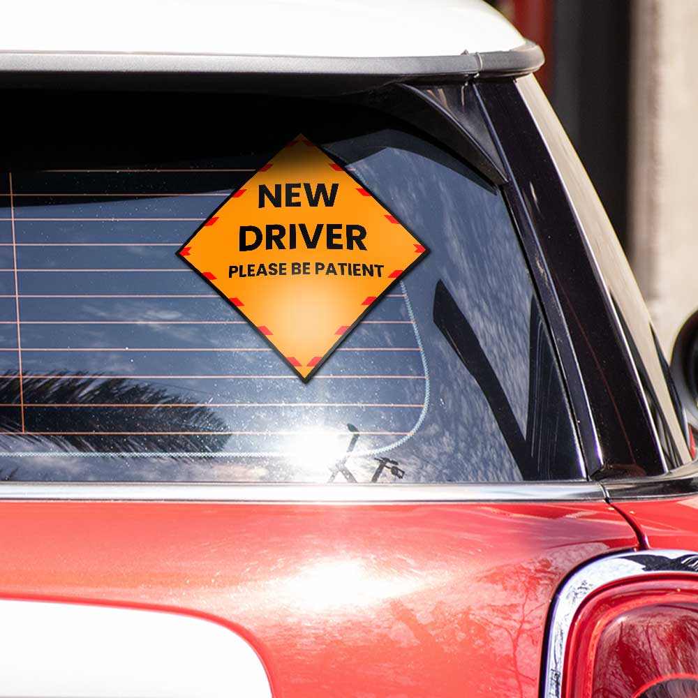 New Driver Reflective Sticker | STICK IT UP