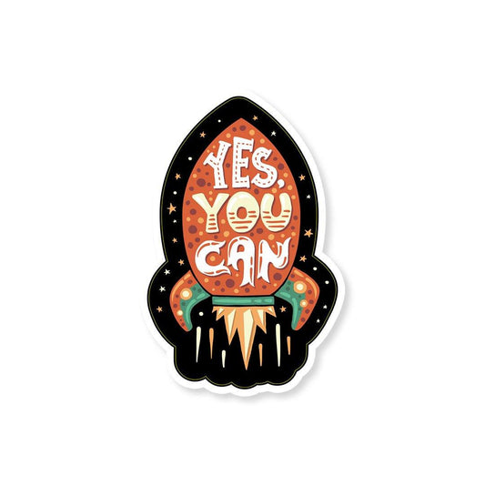 Yes you can! Sticker | STICK IT UP