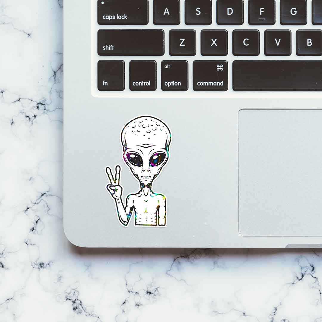 Alien sticker | STICK IT UP