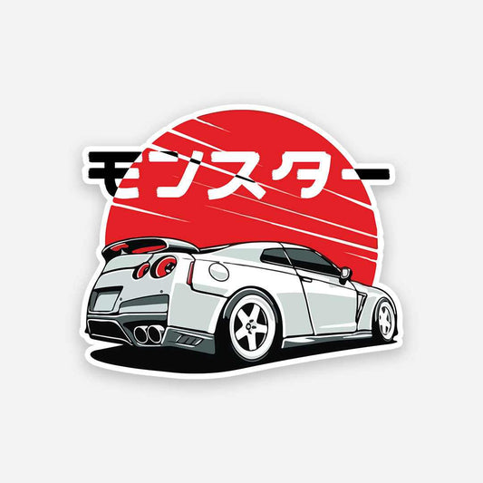 Monster Car sticker | STICK IT UP