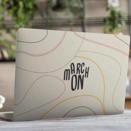 March On Laptop Skin | STICK IT UP