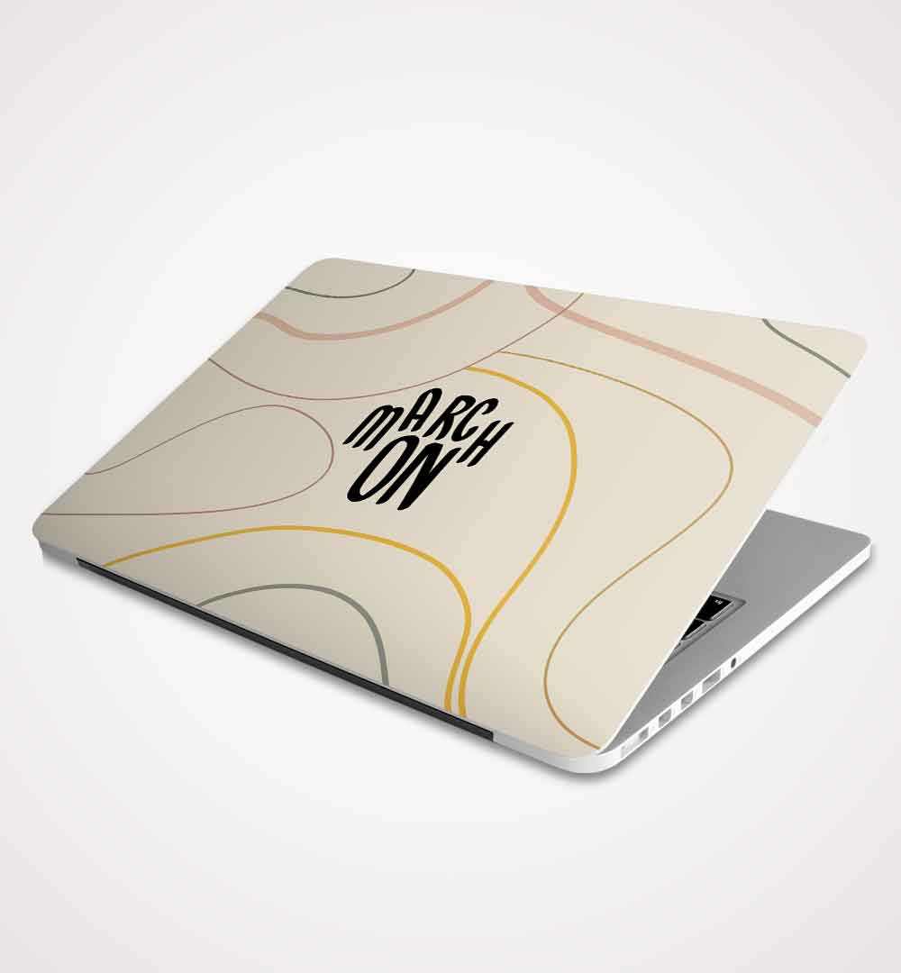 March On Laptop Skin | STICK IT UP