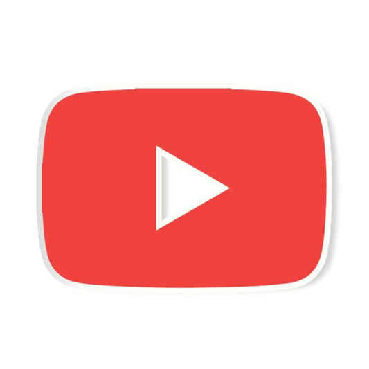 Youtube Logo Sticker | STICK IT UP