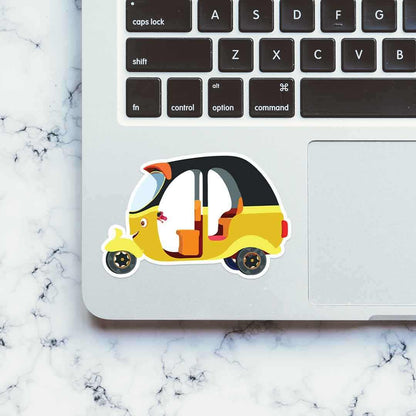 Cute Autorickshaw sticker | STICK IT UP