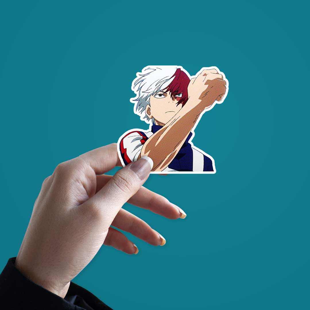 Shoto Todoroki sticker | STICK IT UP