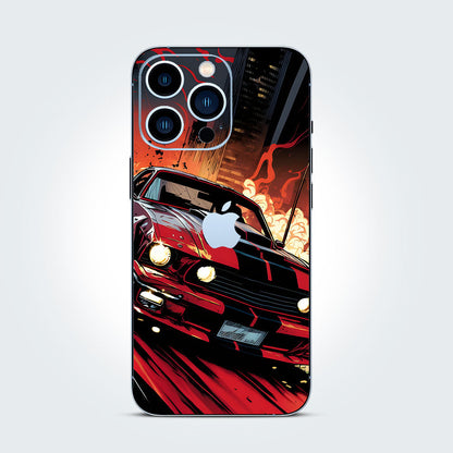 Red Mustang Phone Skins