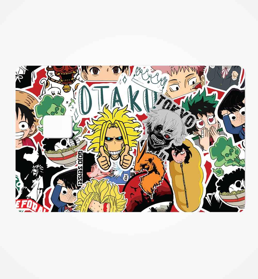 Anime Pattern Credit Card Skin | STICK IT UP