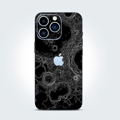 Moon Map Phone Skins