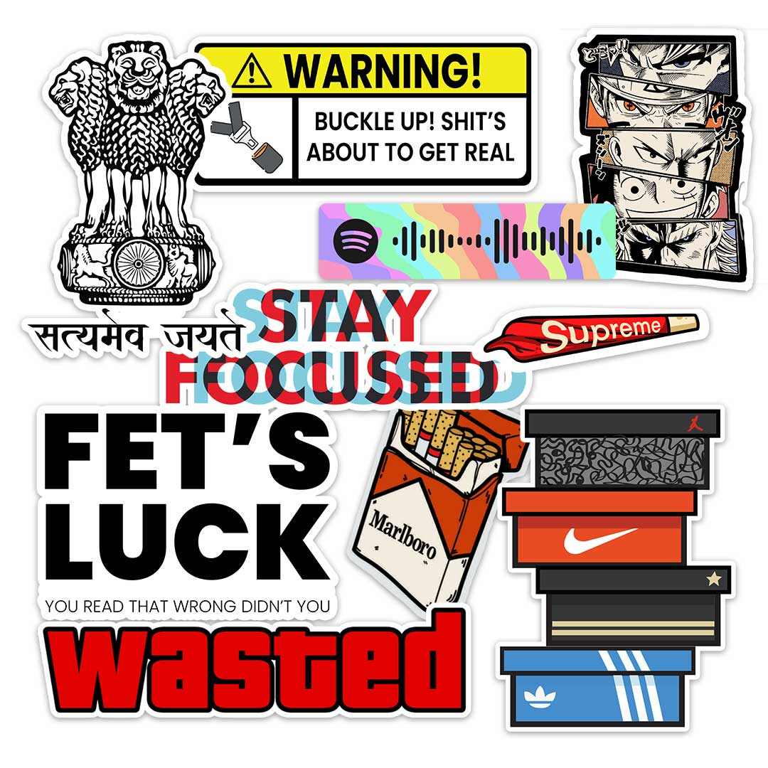 BEST SELLER STICKER PACK [10 stickers] | STICK IT UP