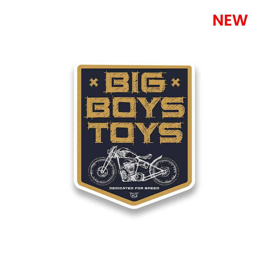 Big Boys Toys Sticker | STICK IT UP