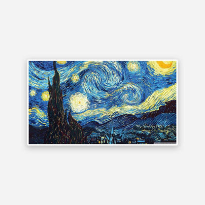 Starry night sticker | STICK IT UP