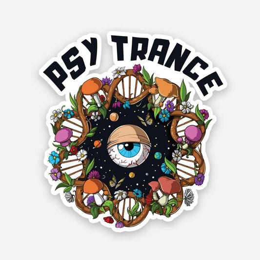 PSY TRANCE sticker | STICK IT UP