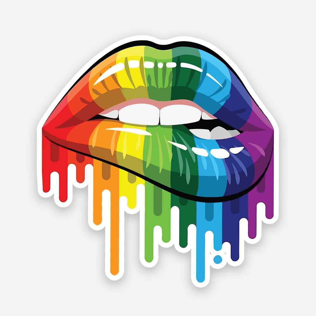 Kiss of Pride sticker | STICK IT UP