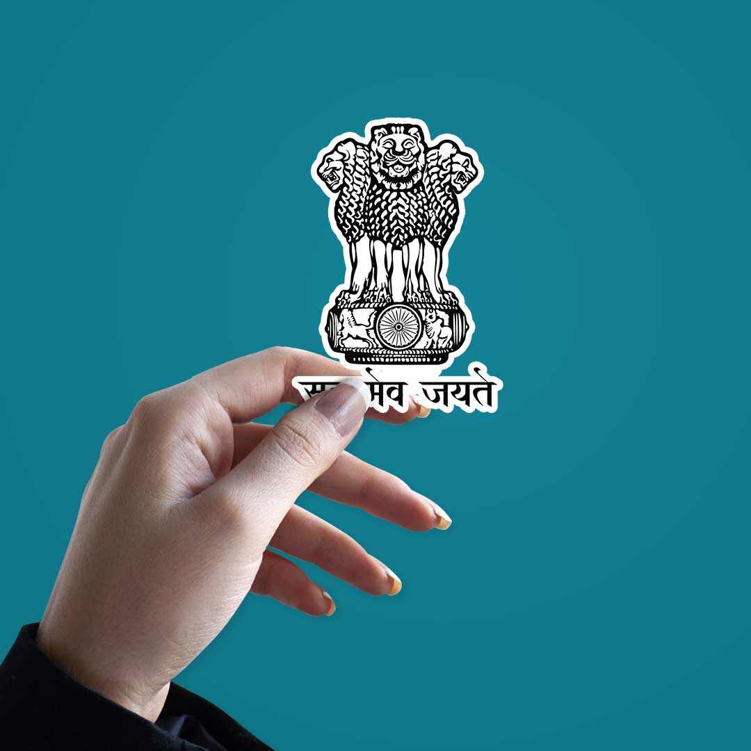 Indian Emblem sticker | STICK IT UP