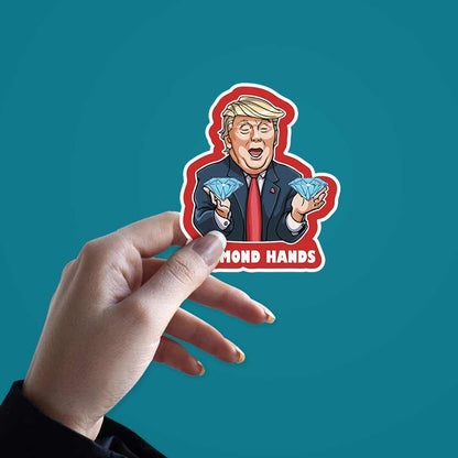 Diamond Hands sticker | STICK IT UP