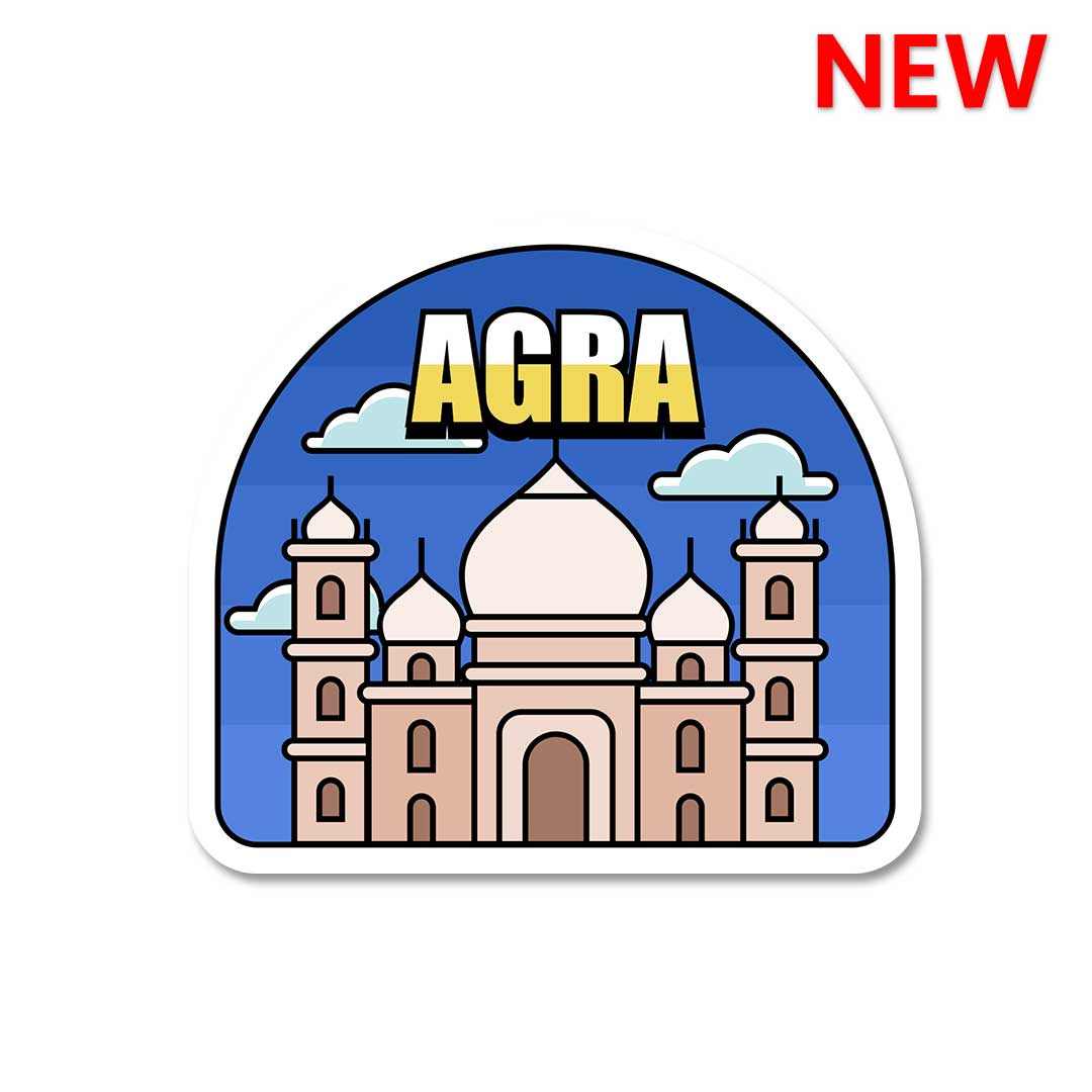 The Beautiful Agra Sticker | STICK IT UP