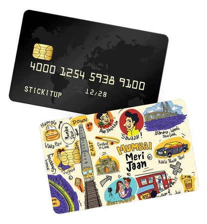 Mumbai meri jaan credit card skin | STICK IT UP