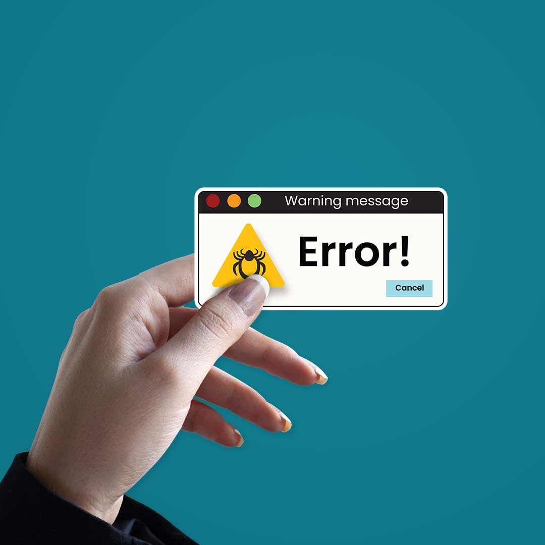 Error! Sticker | STICK IT UP