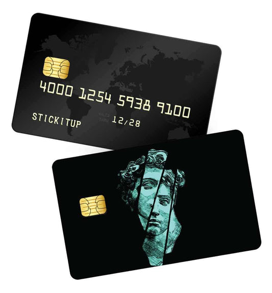 Broken greekgod credit card skin | STICK IT UP