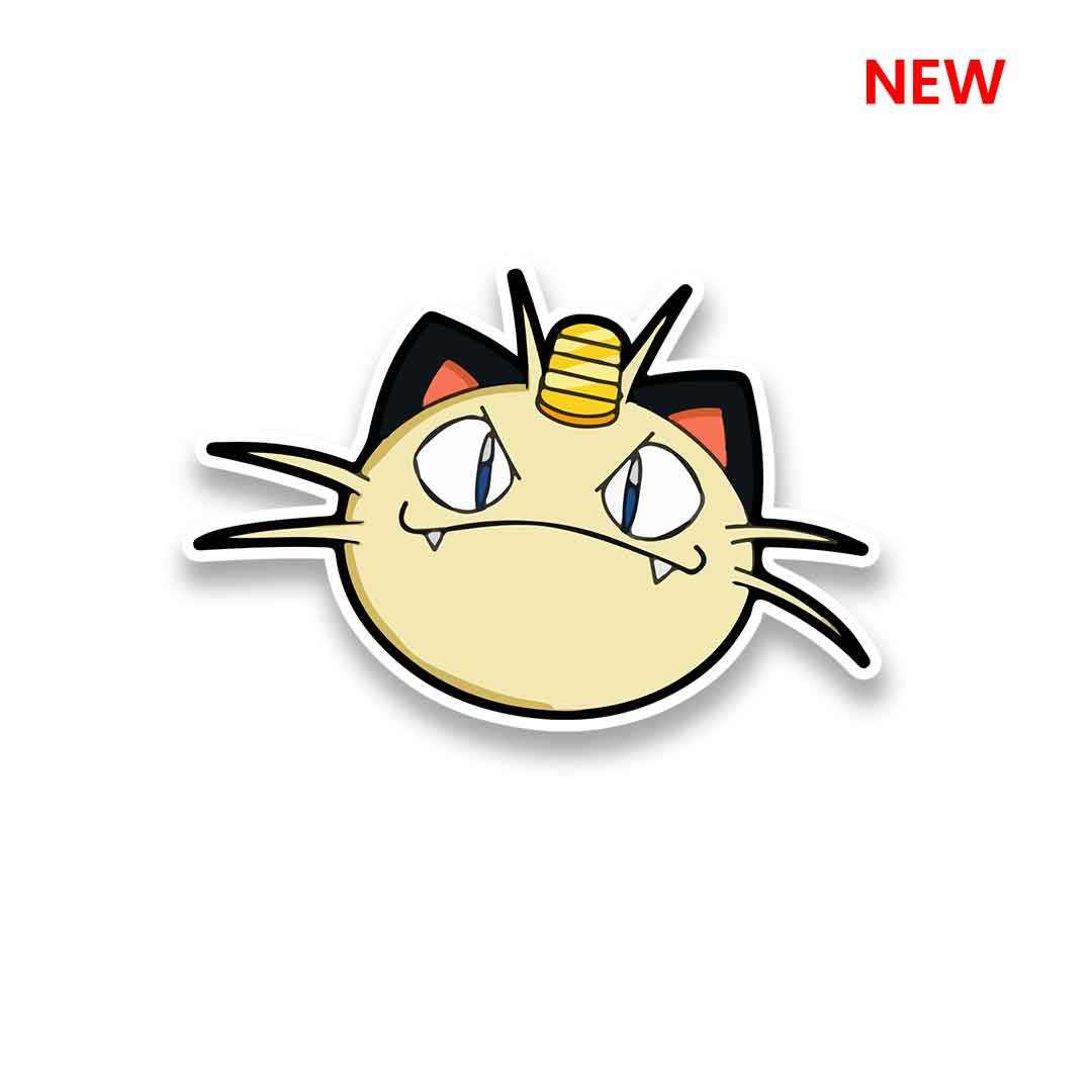 Pokemon meowth Sticker | STICK IT UP