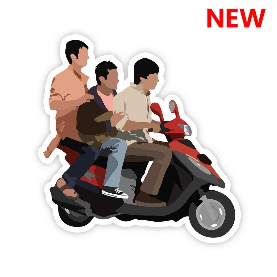 3 Idiots Sticker | STICK IT UP