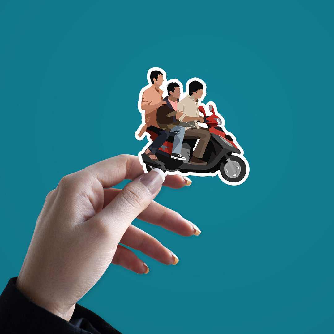 3 Idiots Sticker | STICK IT UP