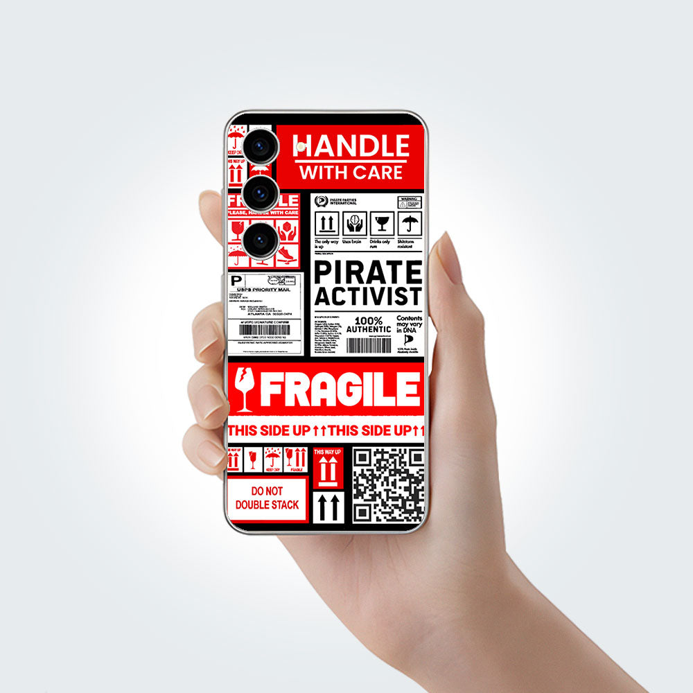 Fragile Pattern Phone Skins