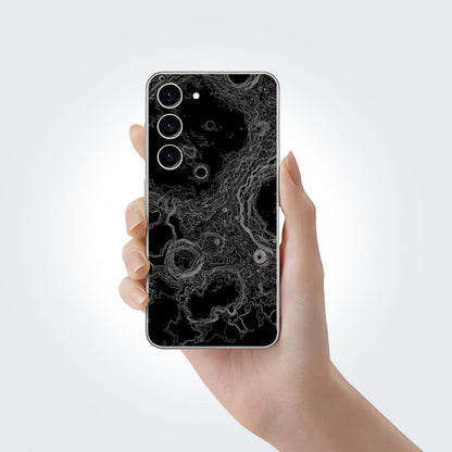 Moon Map Phone Skins