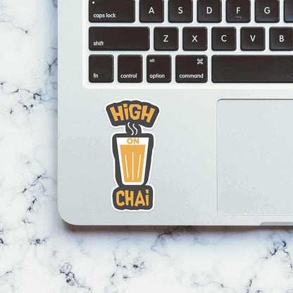 High on chai Sticker | STICK IT UP