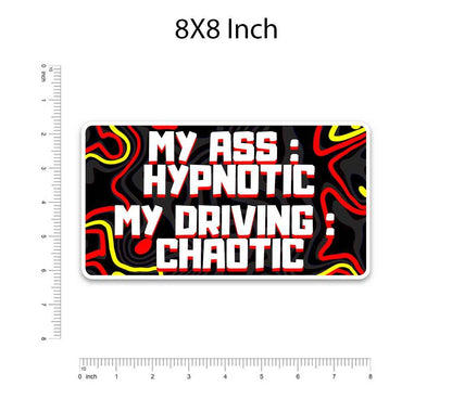 My Ass Hypnotic Bumper Sticker | STICK IT UP