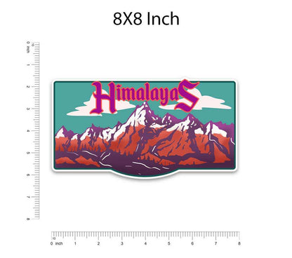 Himalayas Bumper Sticker | STICK IT UP