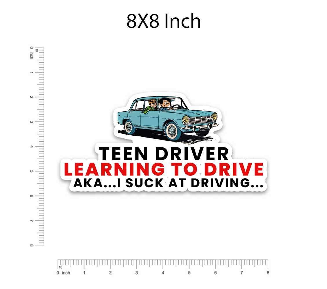 Teen Driver Bumper Sticker | STICK IT UP