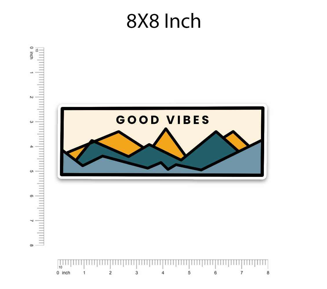 Good Vibes Bumper Sticker | STICK IT UP