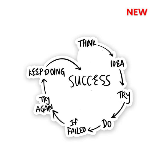 SUCCESS Sticker | STICK IT UP