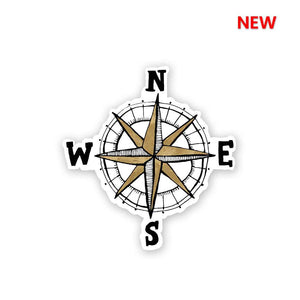 Compass V2 Sticker | STICK IT UP
