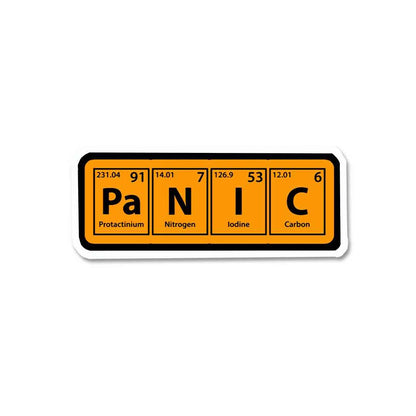 Pa N I C Sticker | STICK IT UP