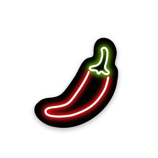 Neon Mirchi Sticker | STICK IT UP