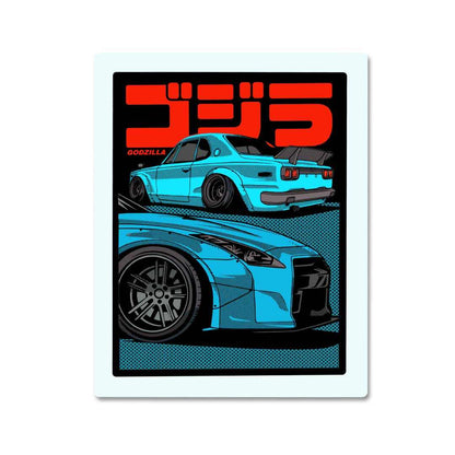 Godzilla Super Fast Sticker | STICK IT UP