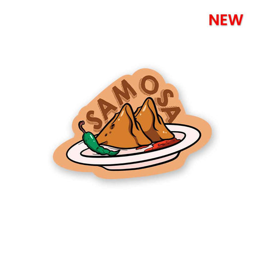 Samosa chat Sticker | STICK IT UP