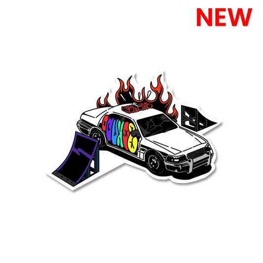 Hot wheels Much? Sticker | STICK IT UP