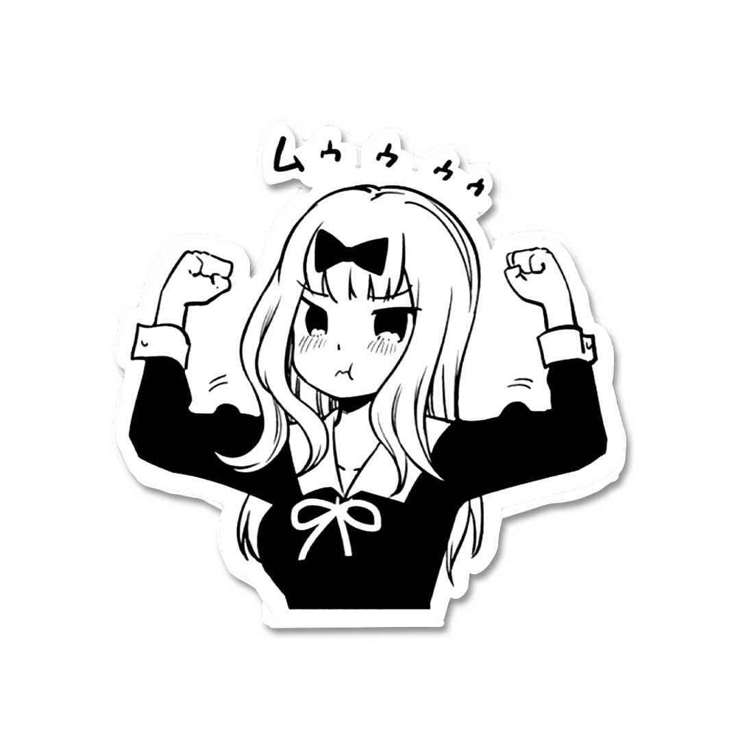 Muscular Anya Sticker | STICK IT UP